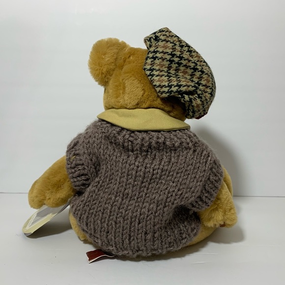 Vintage Handcrafted 1996 Brass Button “Sherwood” Bear Fully Jointed - Picture 3 of 9